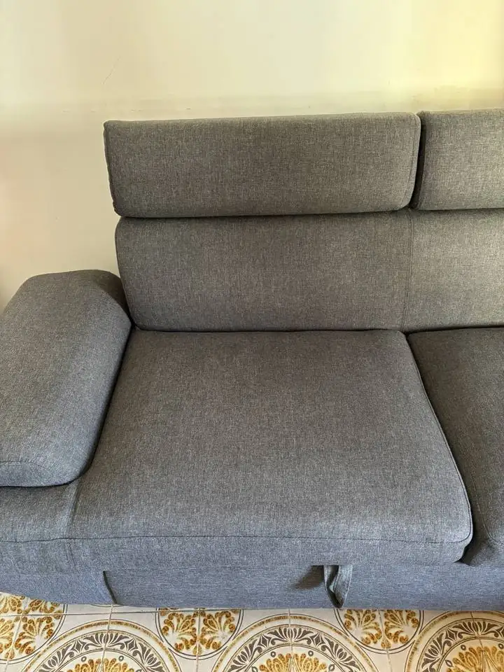 Grande auréole sur l'assise, après nettoyage